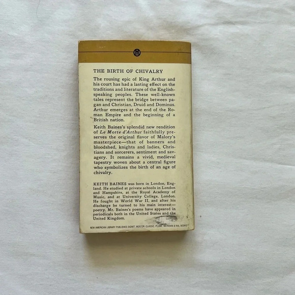 Malory's LE MORTE D'ARTFUR A New Rendition By
KEITE BAINES - Picture 2 of 7